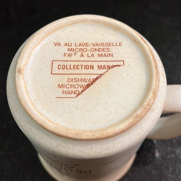 Stoneware Coffee Cup - Va Au Lave-Vaisselle Coree Collection Manoir - Picture 4 of 7